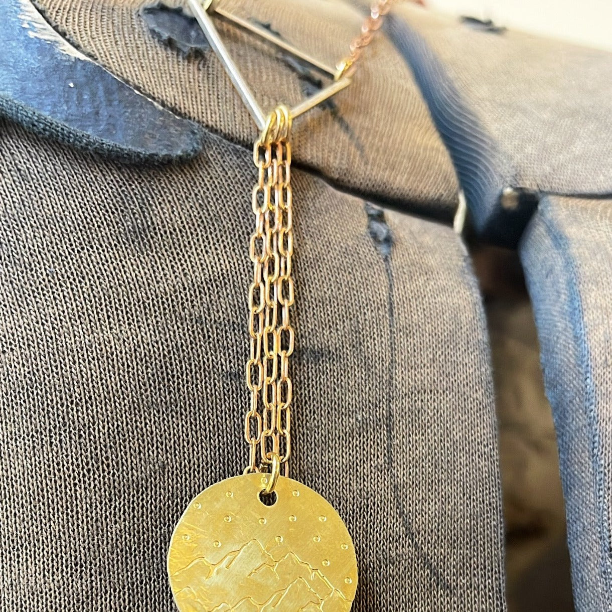 She Went to the Mountains Somewhere in Idaho Necklace