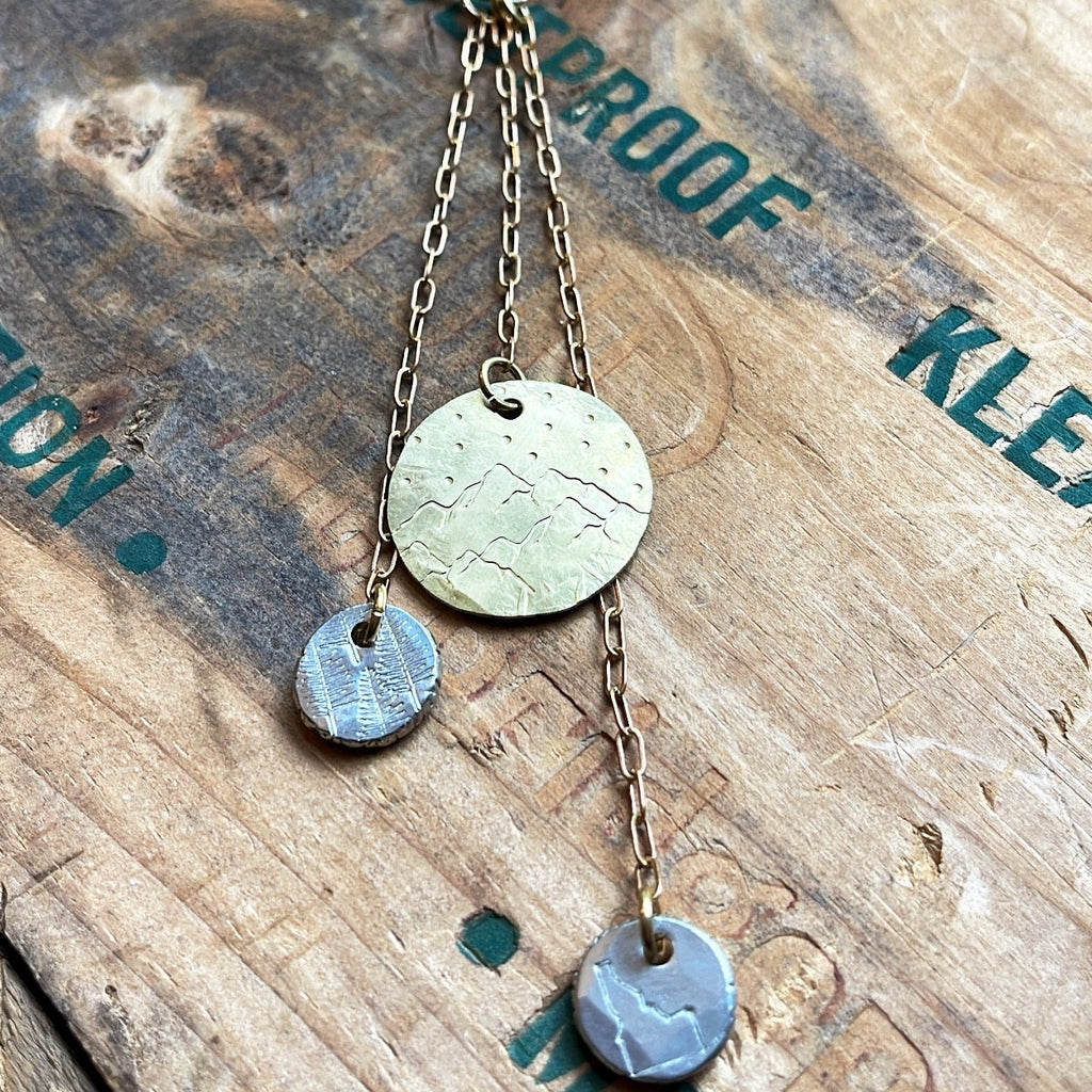 She Went to the Mountains Somewhere in Idaho Necklace