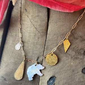 The Best Mama Bear Necklace