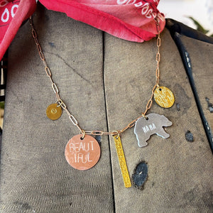 The Beautiful & Loved Mama Bear Necklace