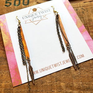 Feather in the Wind Earrings