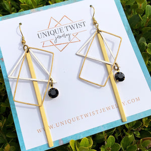 Honoring Maya Angelou with our Maya Earrings. Handmade jewelry by Unique Twist Jewelry.